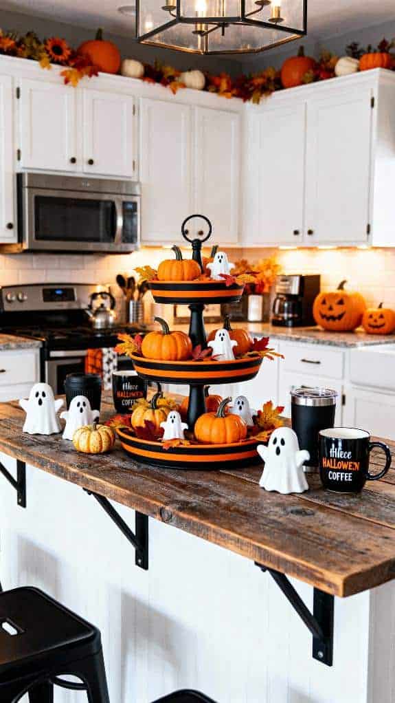 halloween coffee bar decor