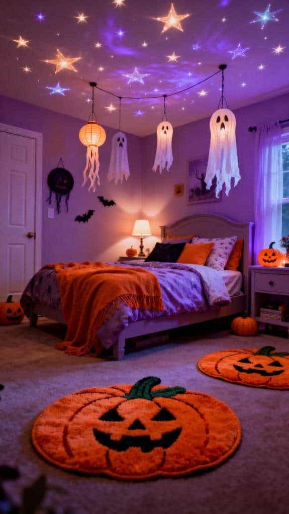 halloween themed teen room decor