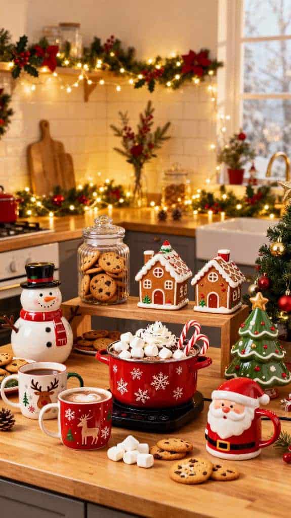hot chocolate holiday station