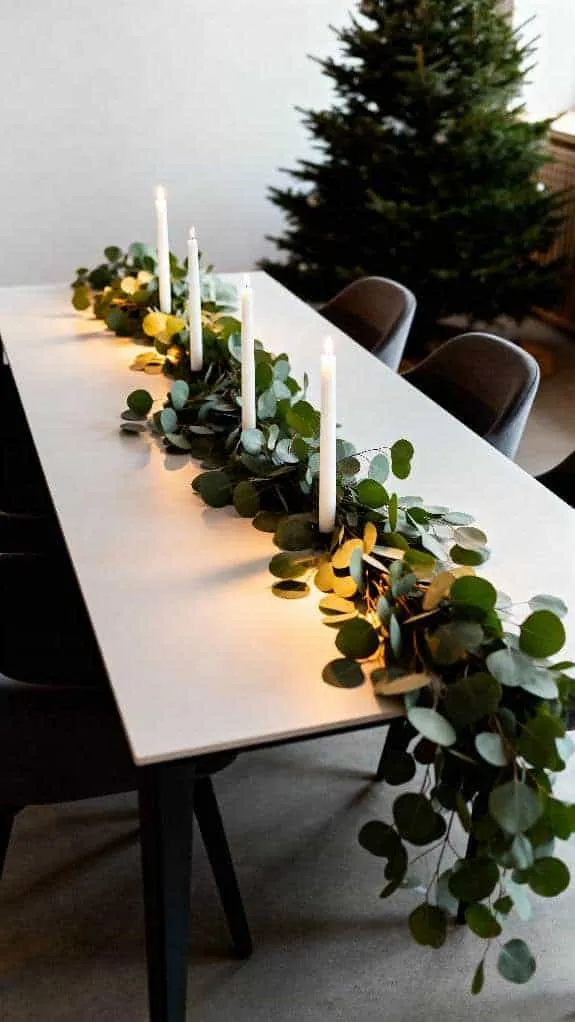 modern minimalist table setting