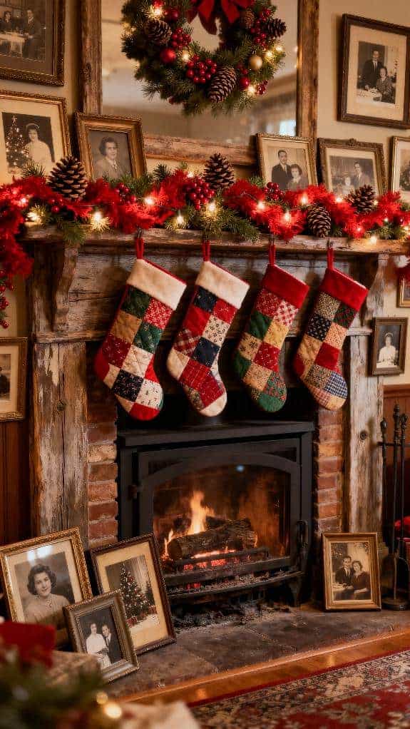 nostalgic holiday home decor