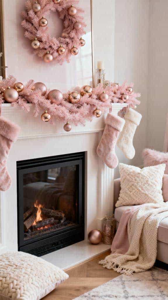 pastel christmas decor ideas