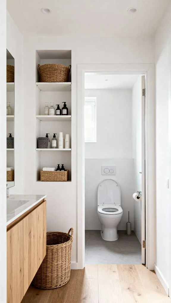 scandinavian small bathroom design