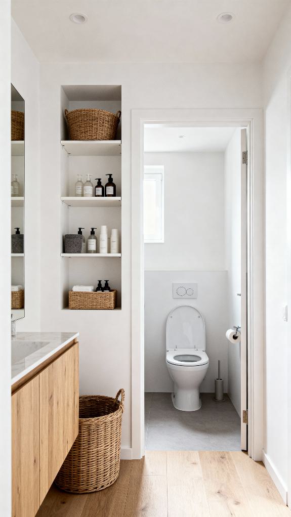 scandinavian small bathroom design