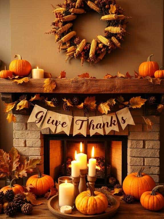 thankful banner for mantel