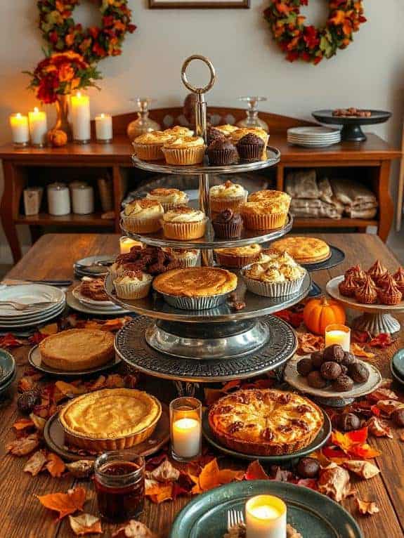 tiered stand for desserts