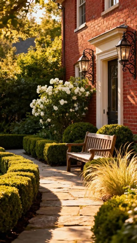 timeless boxwood landscaping ideas