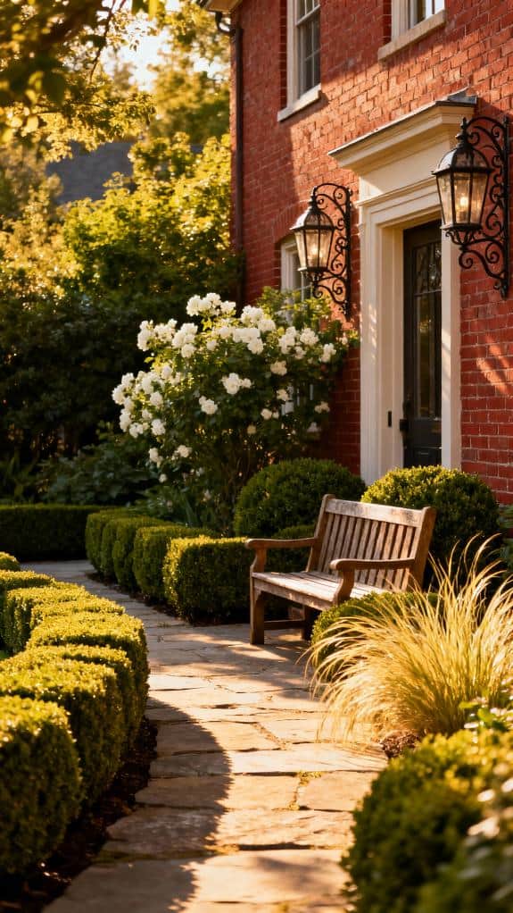 timeless boxwood landscaping ideas