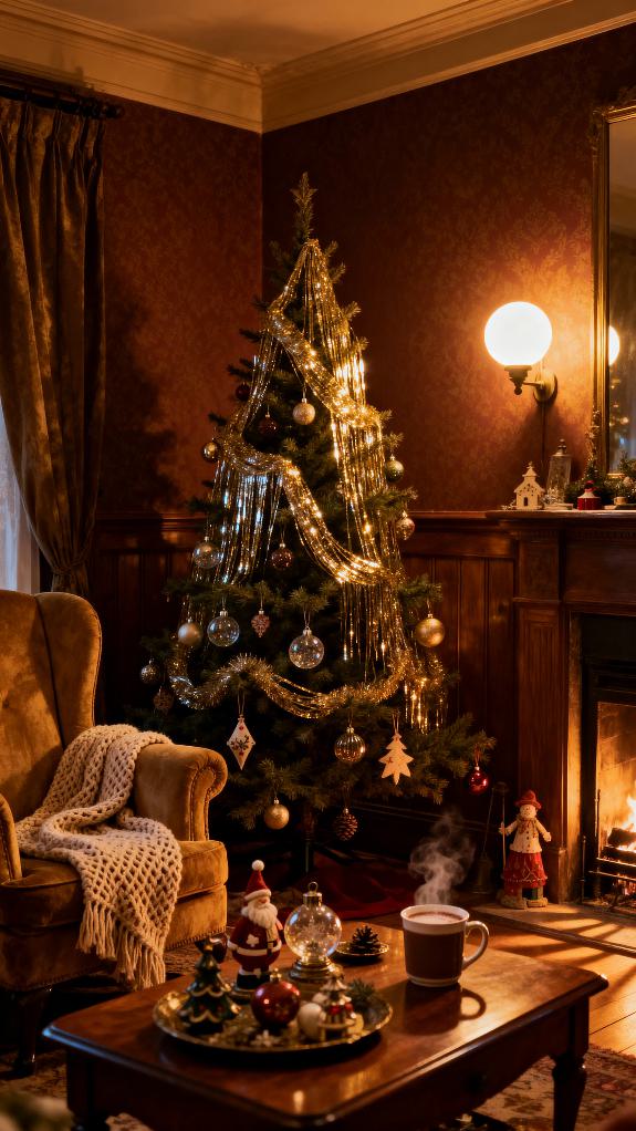 tinsel decoration for trees