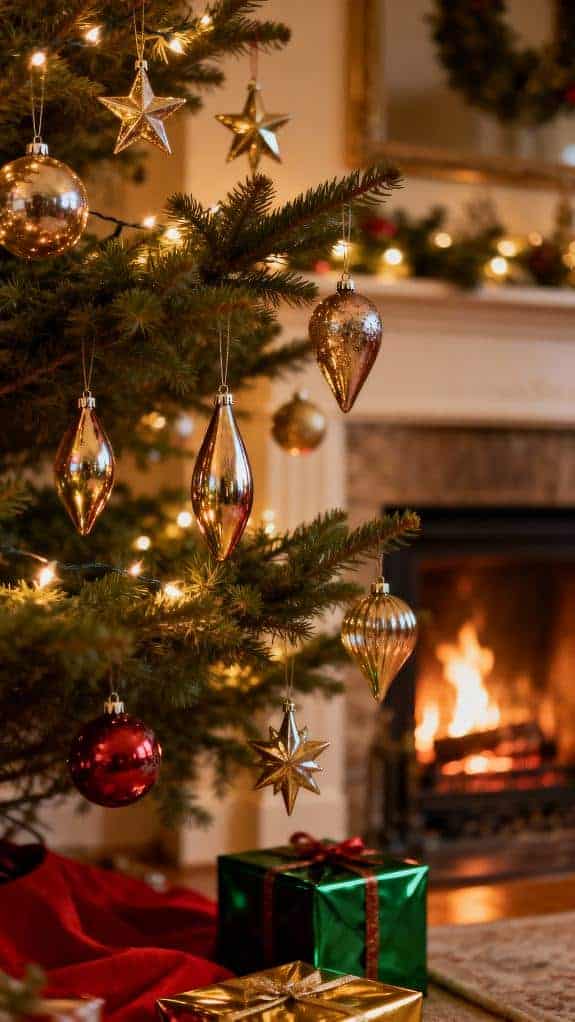 vintage mercury glass ornaments