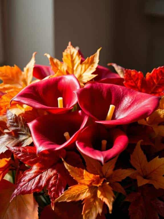 warm thanksgiving floral arrangement