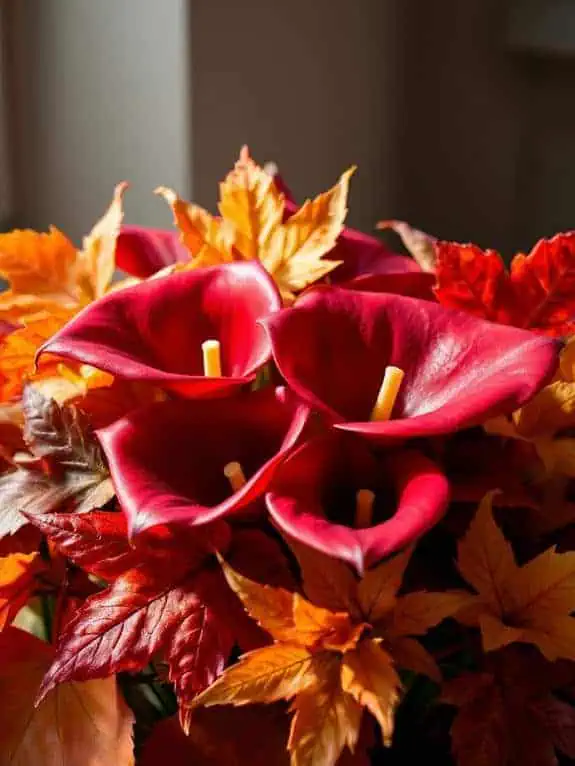 warm thanksgiving floral arrangement