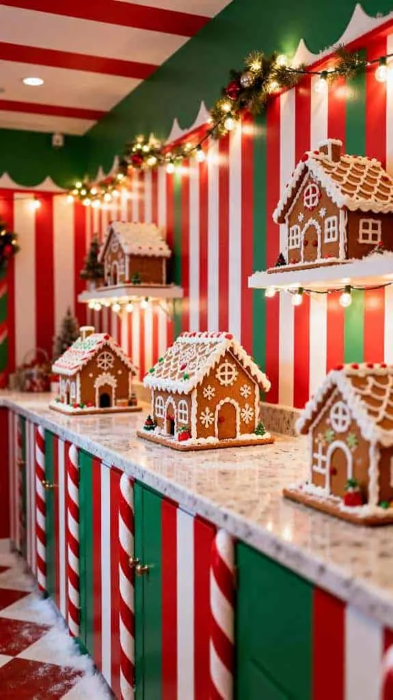 whimsical holiday kitchen decor