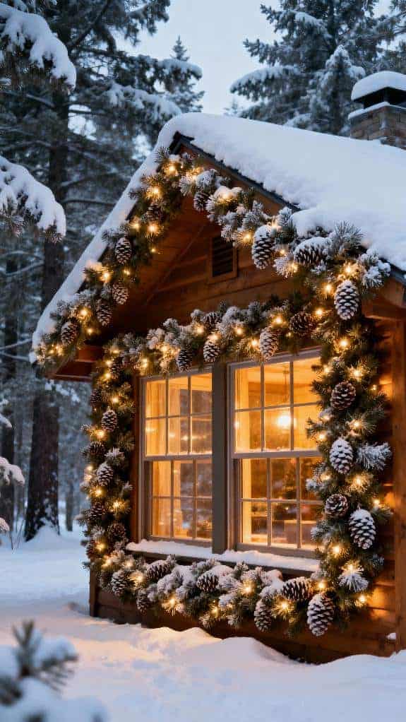 winter charm cabin decor