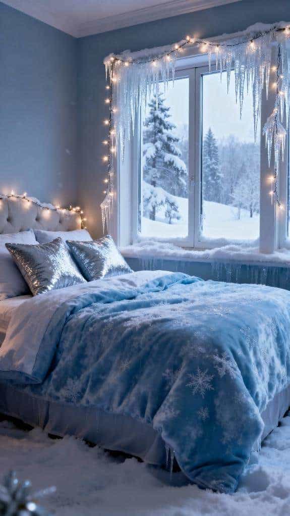 winter wonderland bedroom decor