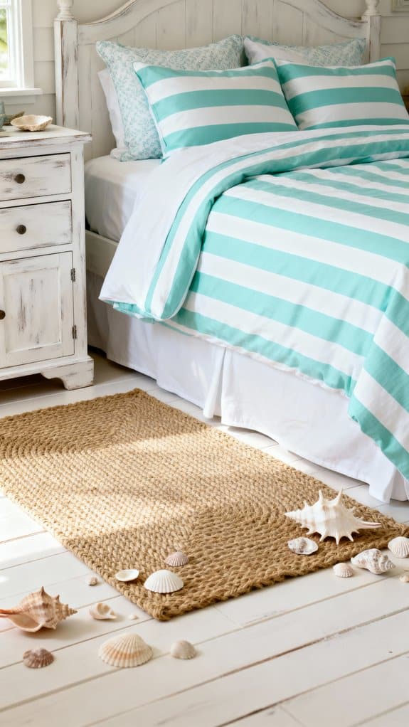 beachy aqua bedroom retreat
