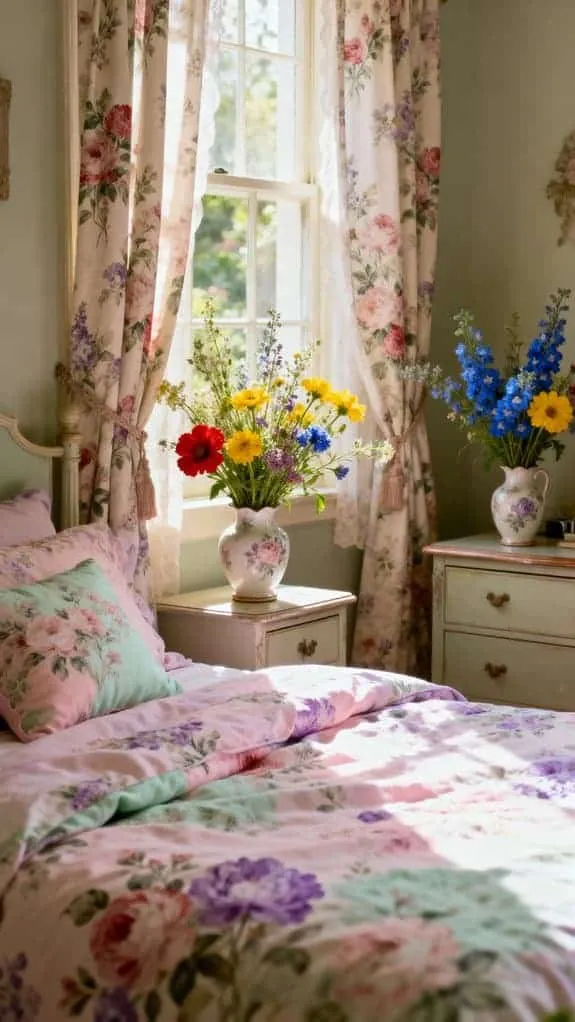blooming garden bedroom decor