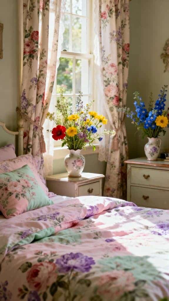 blooming garden bedroom decor