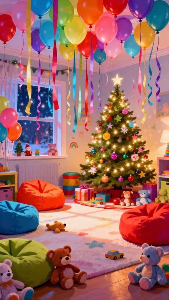 bright festive playroom magic