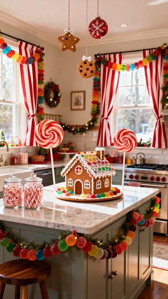 candy themed kitchen decorations