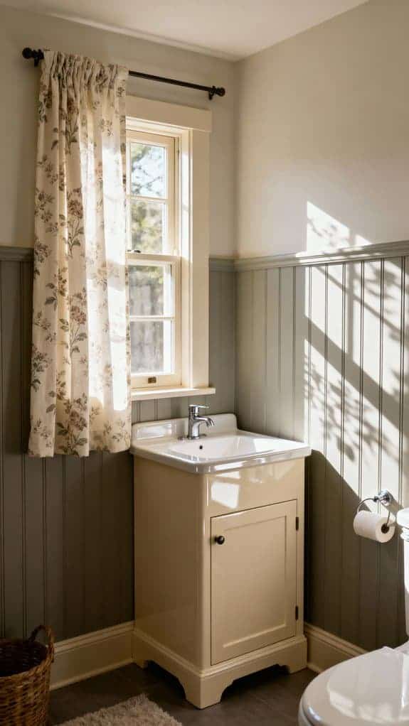 charming cottage bathroom oasis