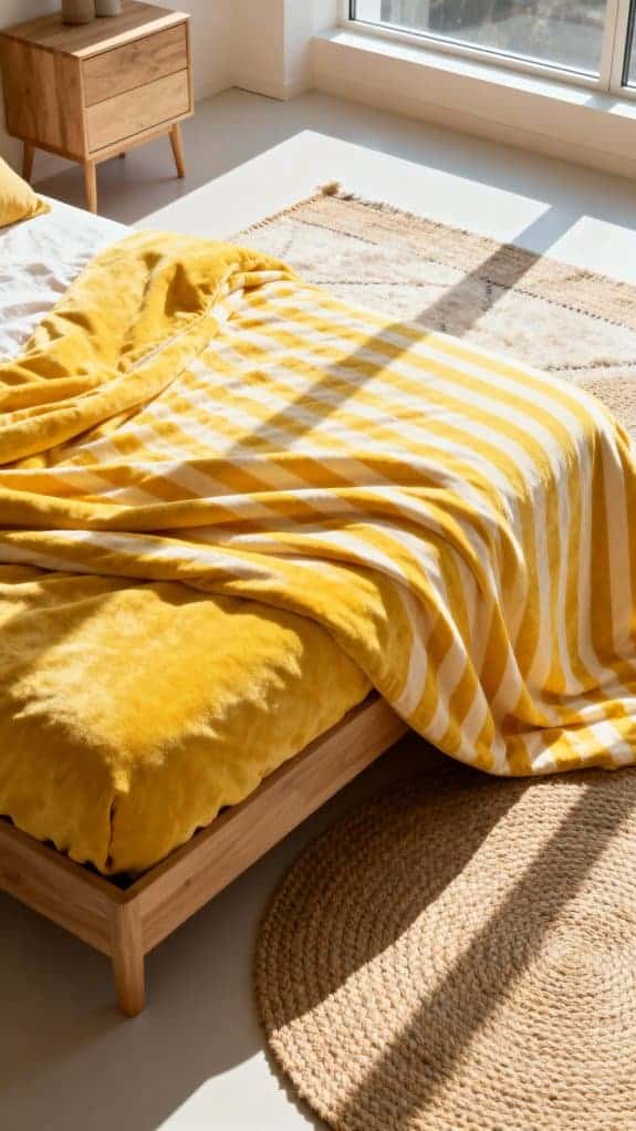 cheerful sunlit studio retreat