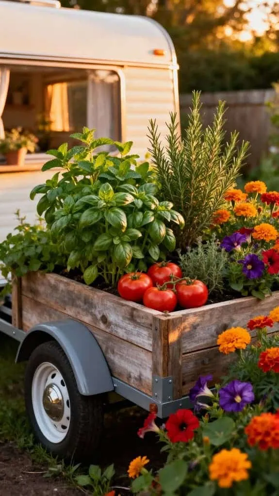 chic container garden design