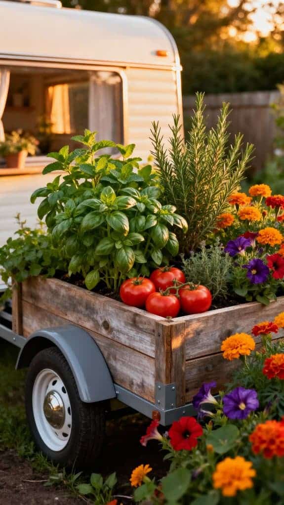 chic container garden design