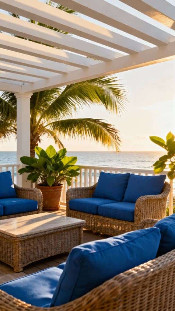 coastal cottage patio retreat