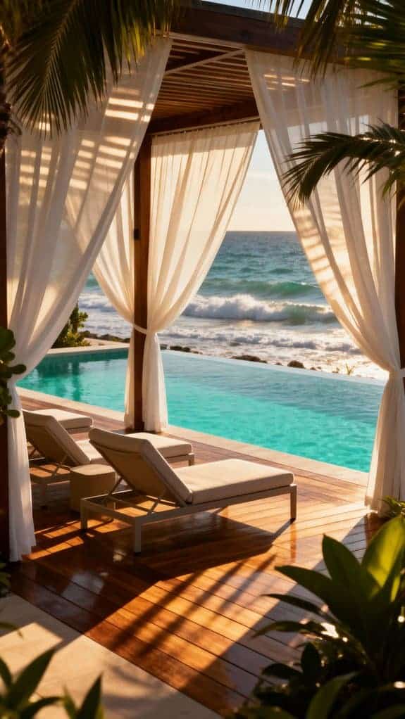 coastal patio relaxation oasis