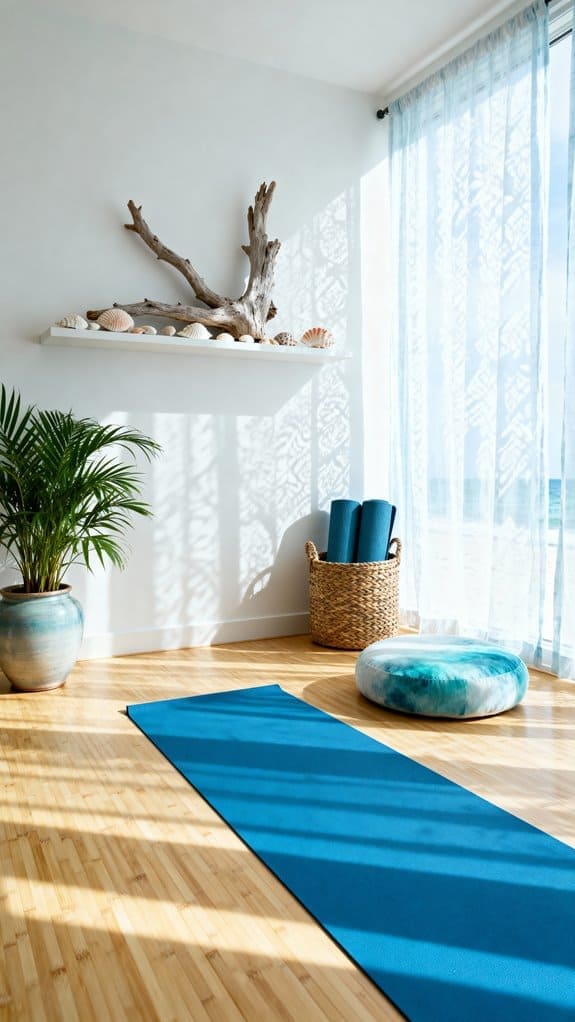 coastal yoga retreat serenity
