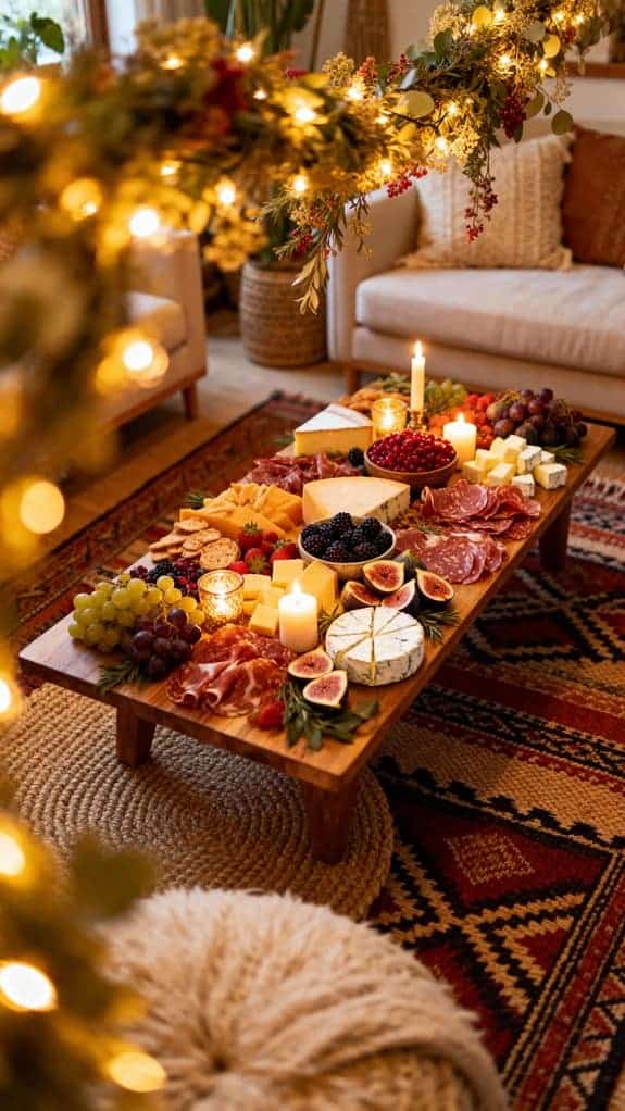 cozy boho chic ambiance