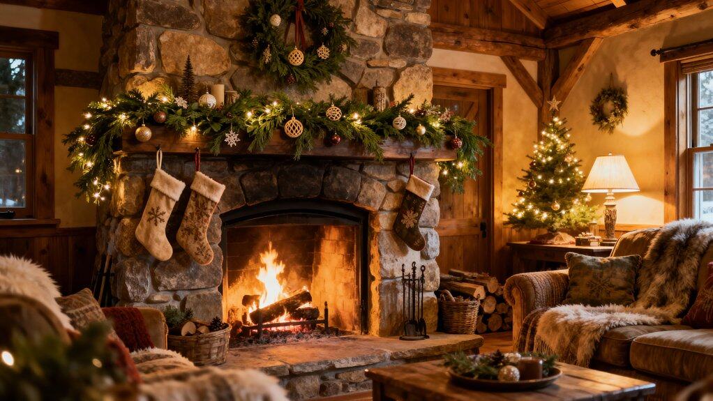 cozy cottage holiday decor