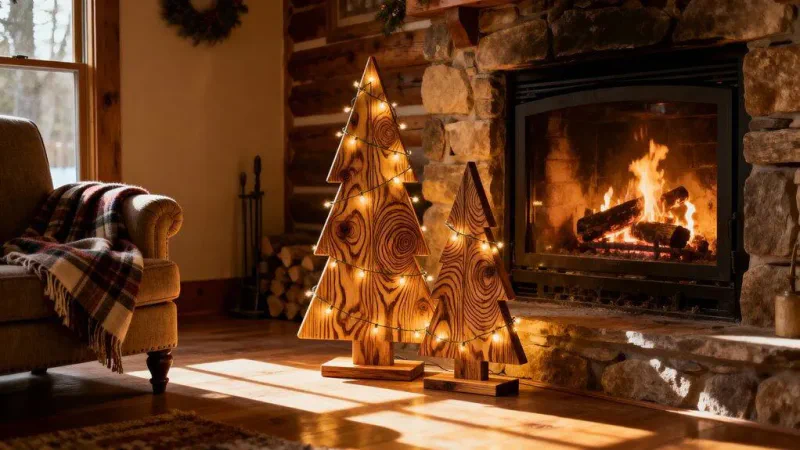 cozy farmhouse christmas ambiance