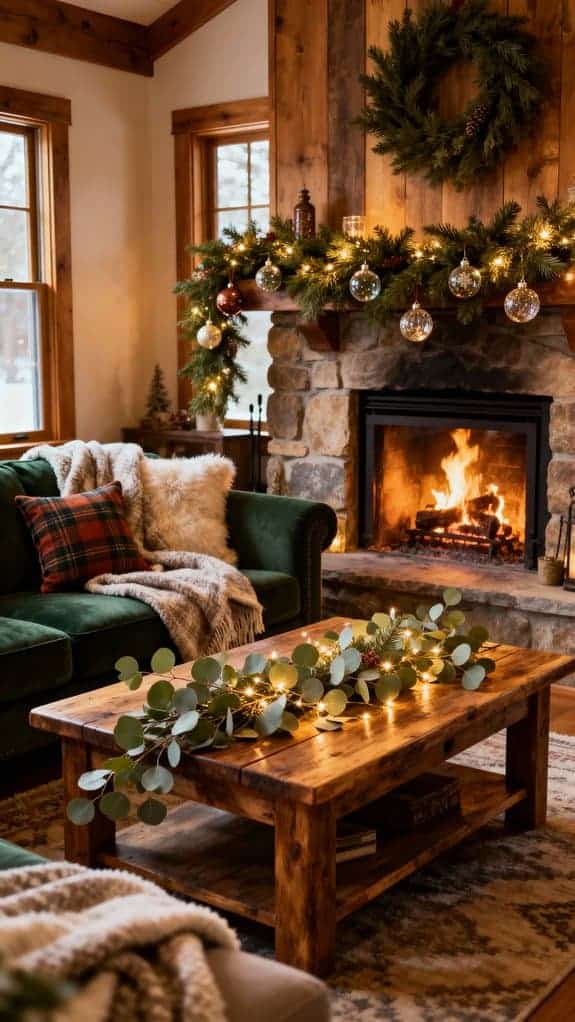 cozy farmhouse living room