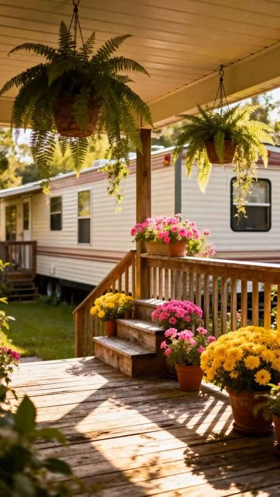 cozy garden porch oasis