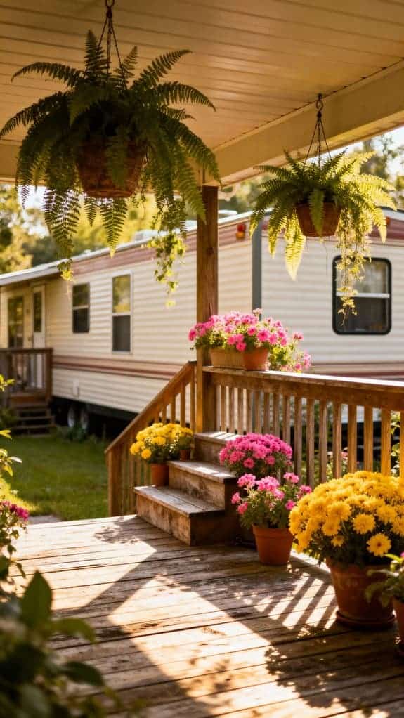 cozy garden porch oasis