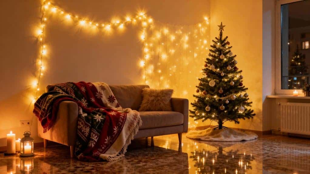 cozy holiday apartment decor