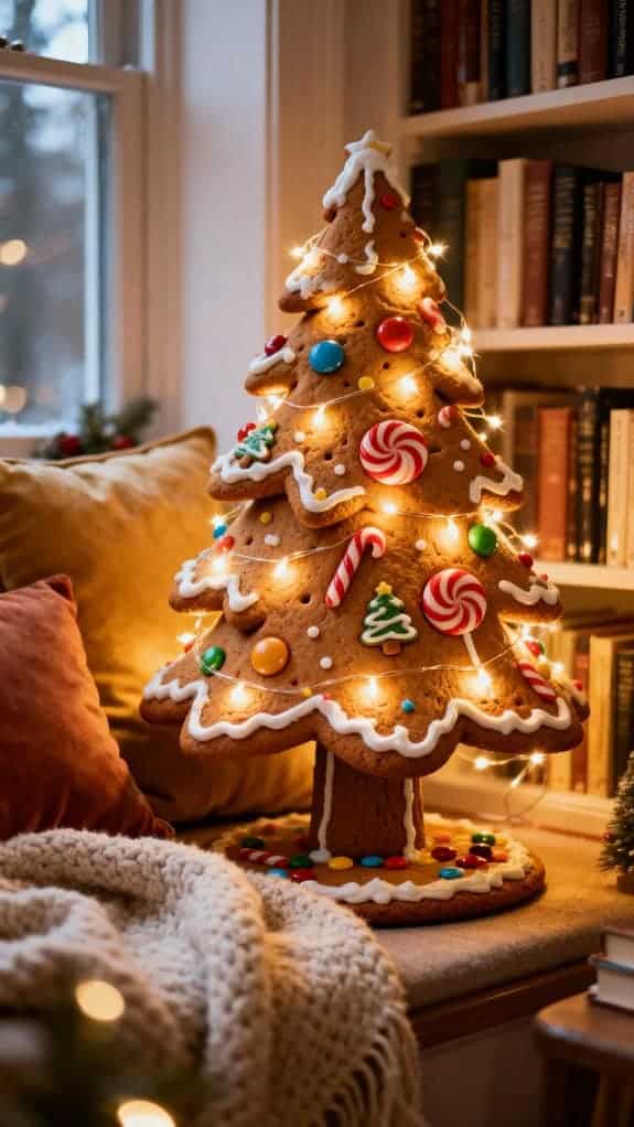 cozy nook with gingerbread charm