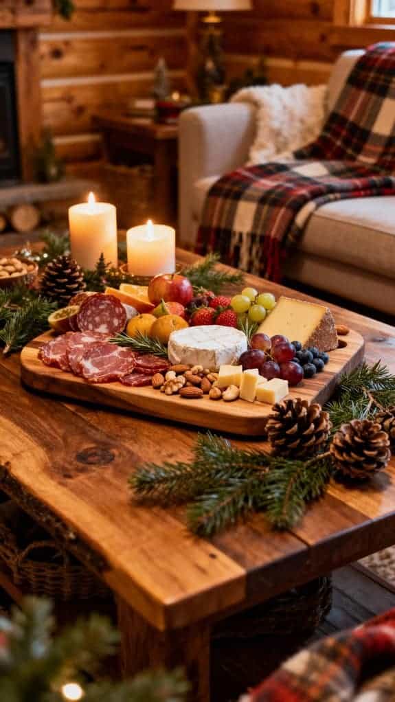 cozy rustic cabin ambiance