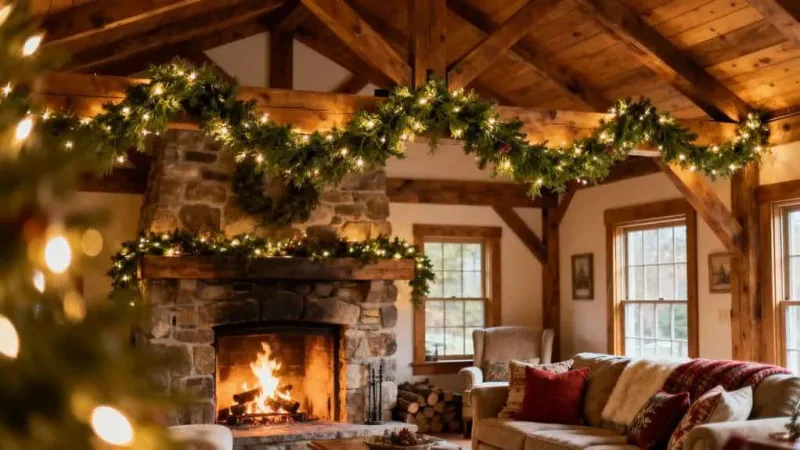 cozy rustic holiday retreat