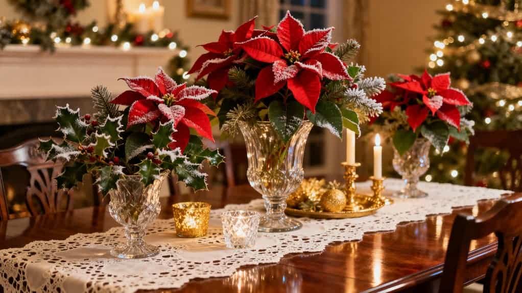elegant festive dining decor