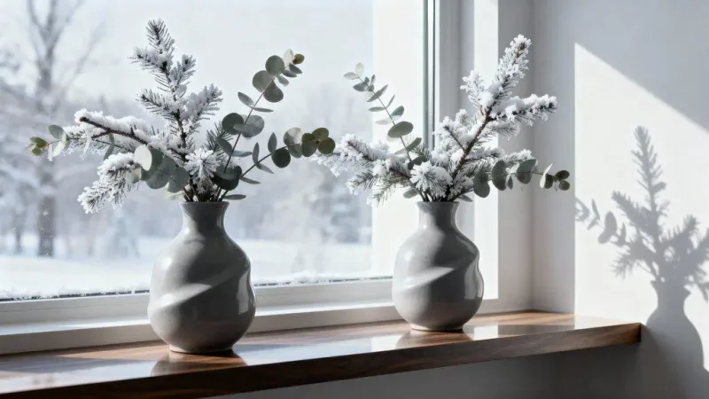 elegant minimalist holiday decor