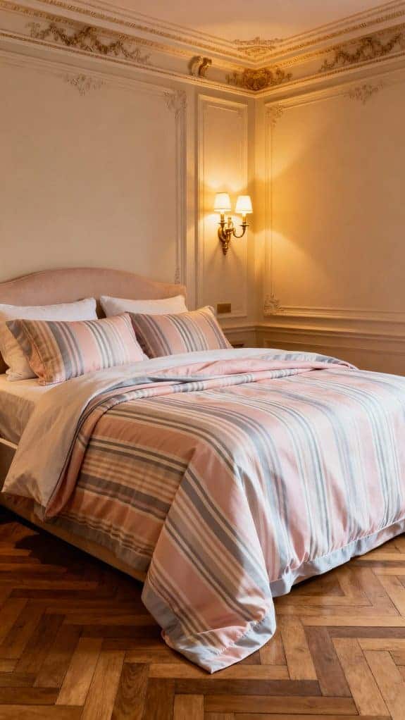 elegant parisian bedroom decor
