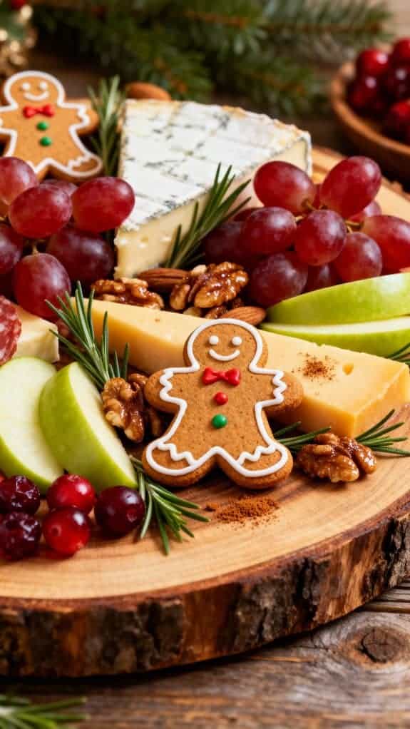 gingerbread and spiced nuts