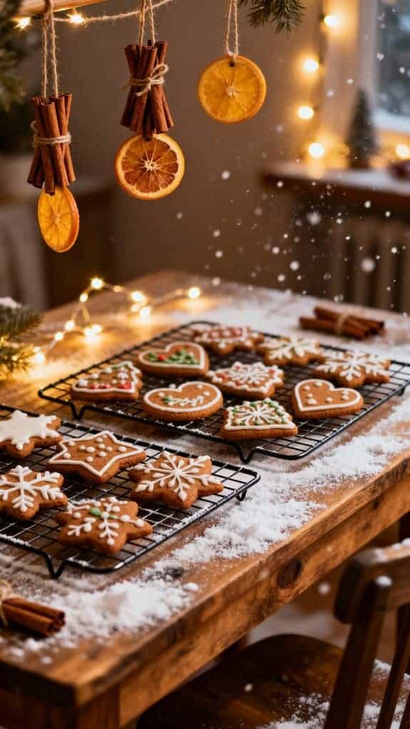 gingerbread baking holiday magic
