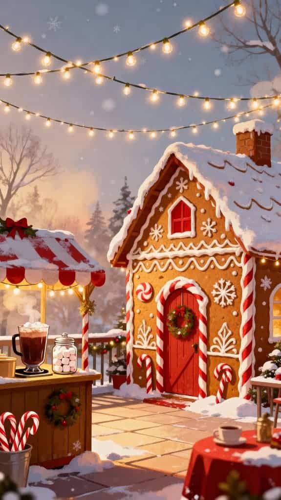 gingerbread barn holiday magic