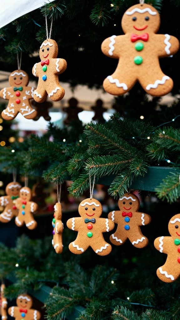 gingerbread charm at tree farm