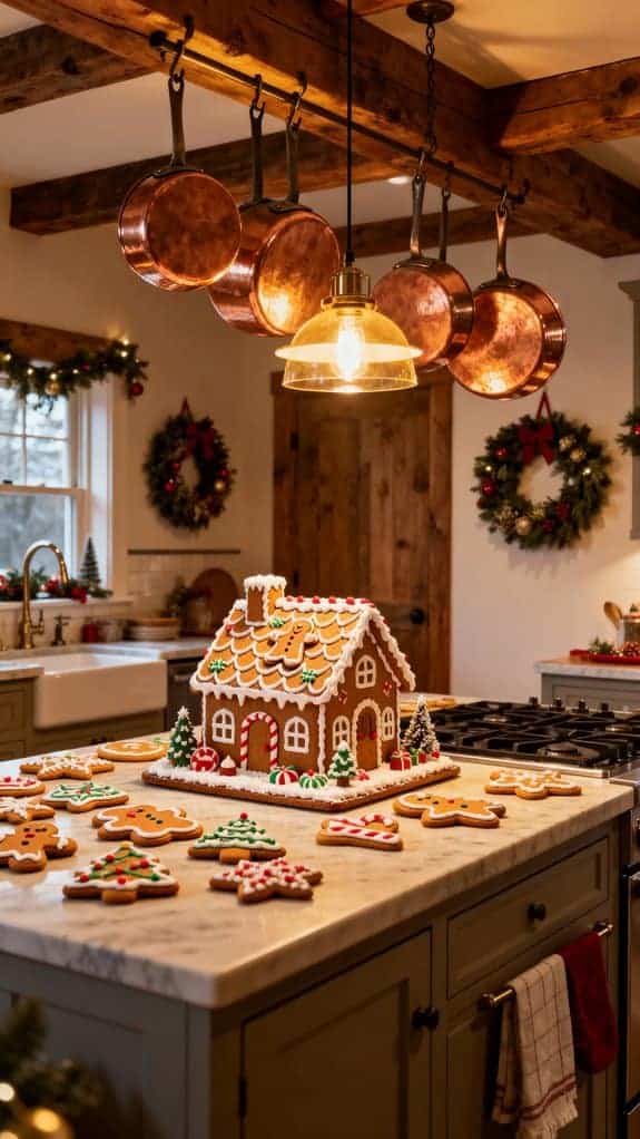 gingerbread charm in kitchens