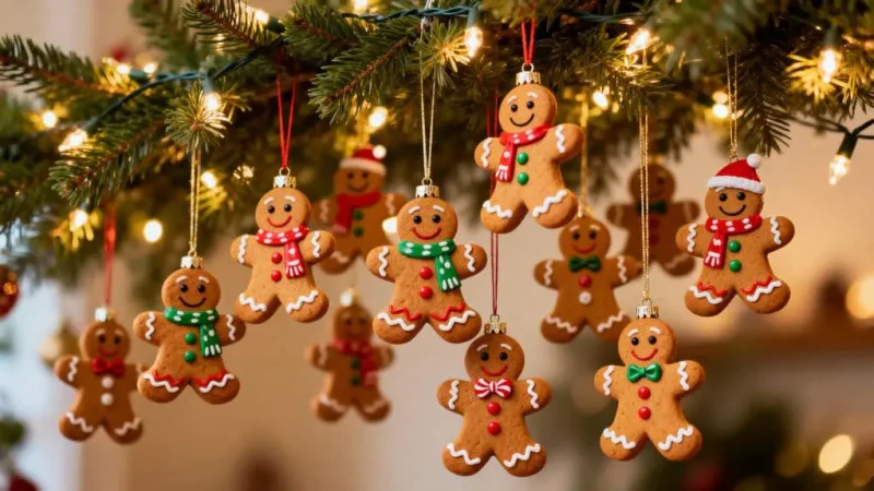 gingerbread man ornament ideas